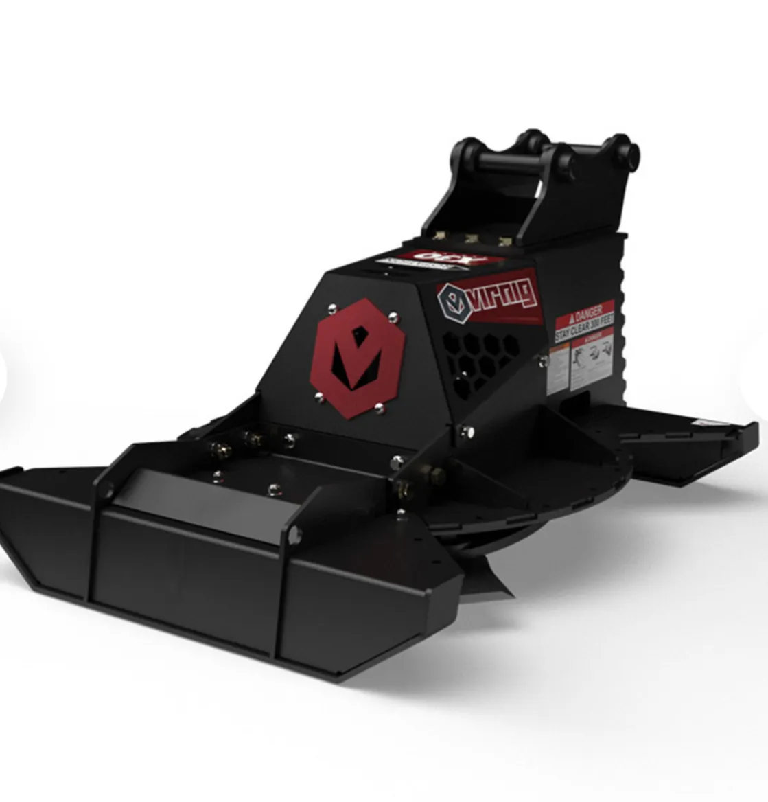Virnig X20 Mini Excavator Brush Cutter — photo 2