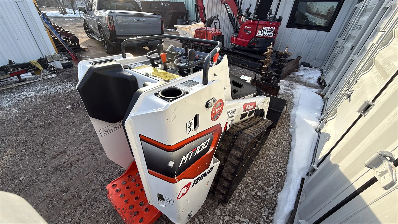 Bobcat Skid Steer Loader MT100 — photo 3