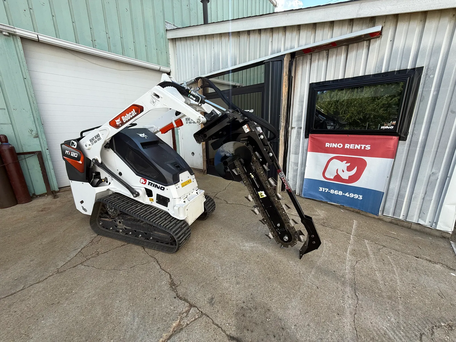 Mini Skid Trencher — photo 14