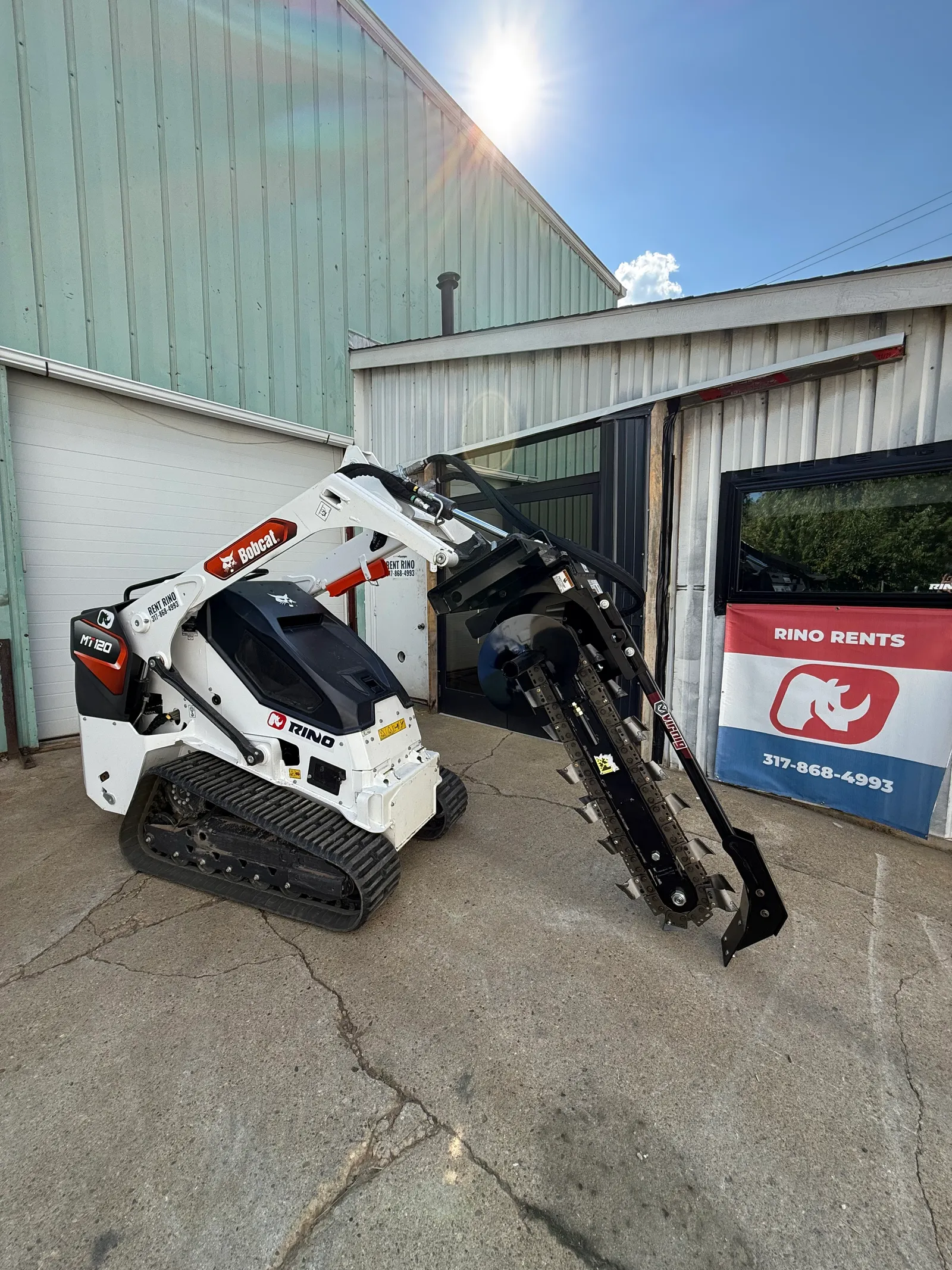 Mini Skid Trencher — photo 12