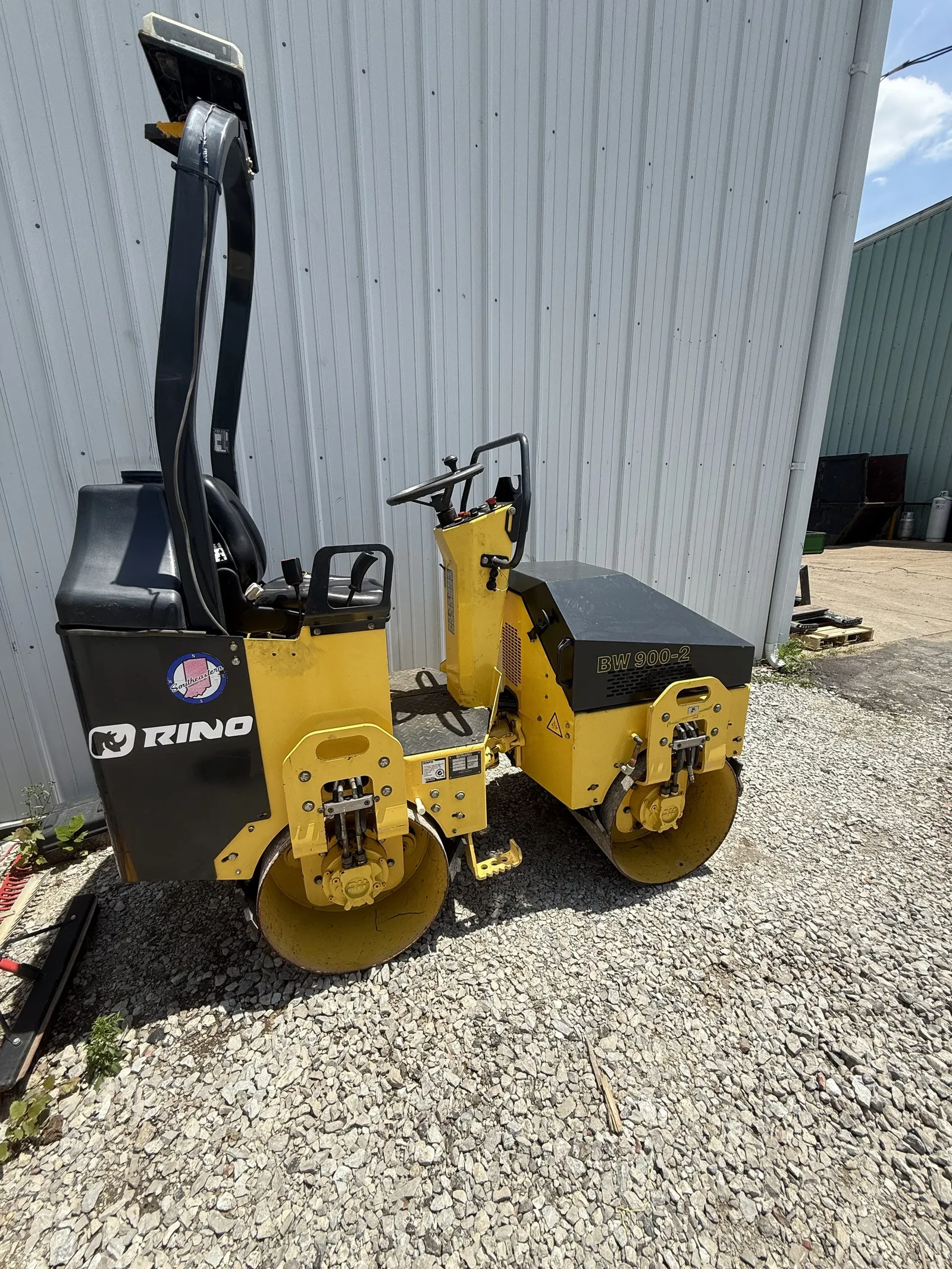 Bomag Double Drum Roller — photo 4