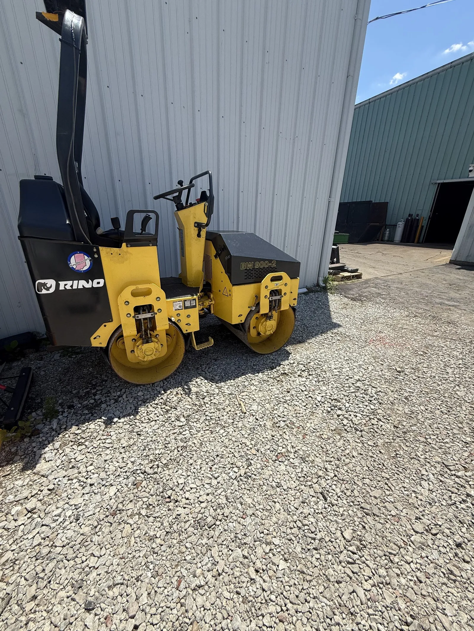 Bomag Double Drum Roller — photo 3
