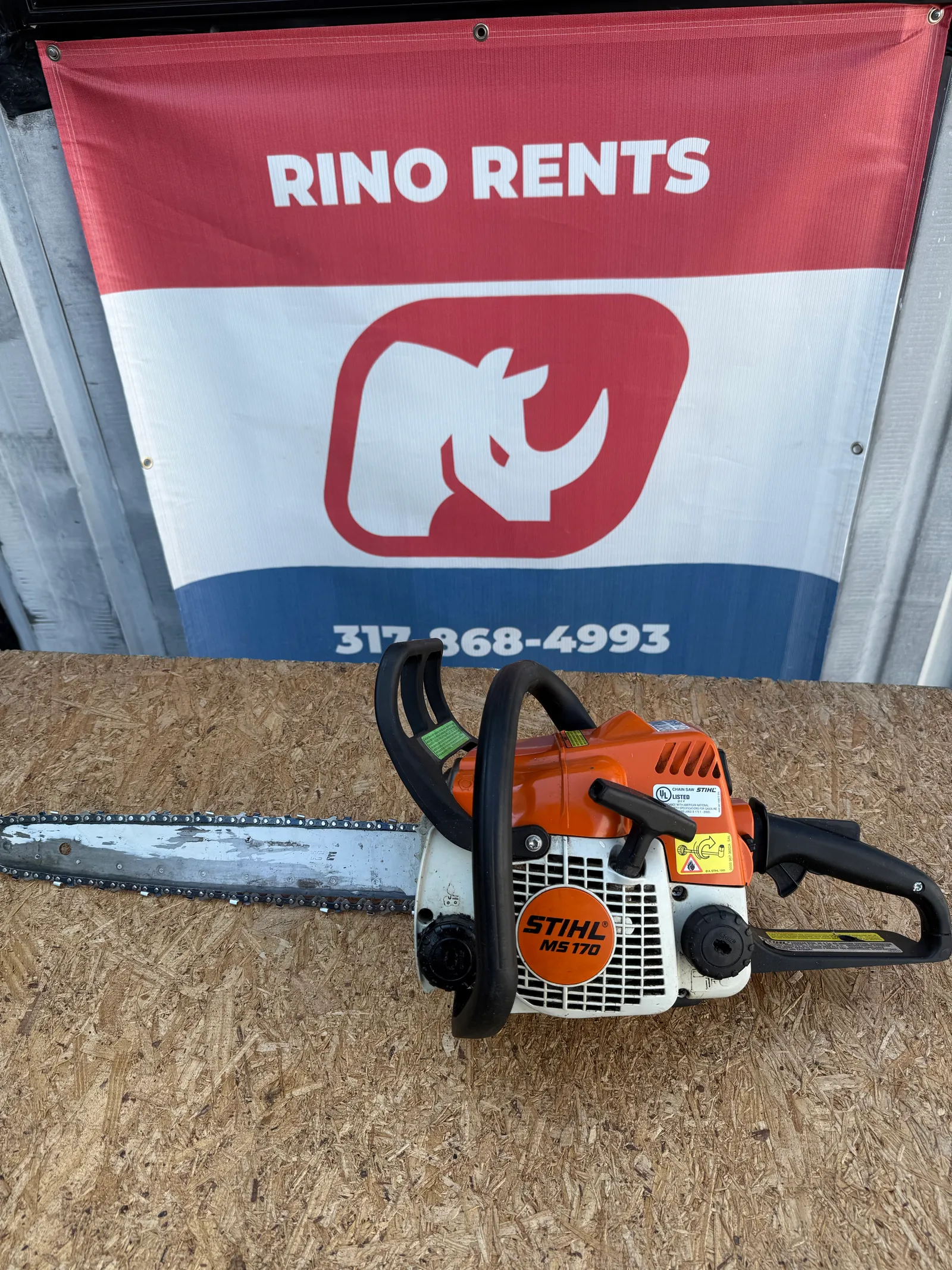 Stihl MS170 Chainsaw | Lightweigh — photo 2