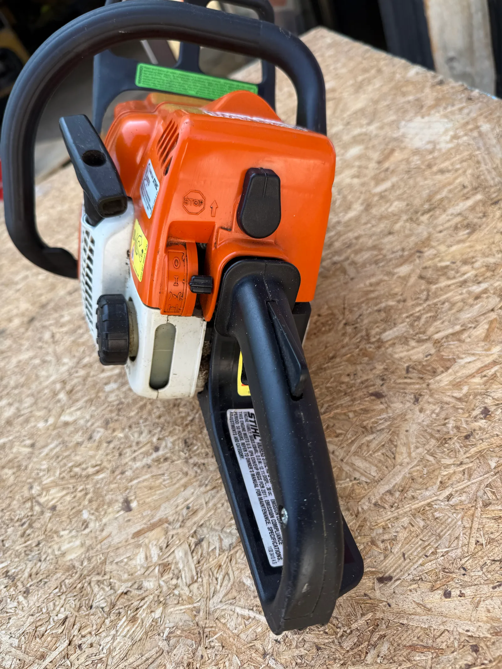 Stihl MS170 Chainsaw | Lightweigh — photo 3